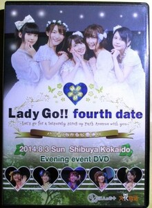 小松未可子/上坂すみれ『Lady Go!! fourth date ハートつながる公園通り Evening event(夜の部)』中古 DVD/大久保瑠美/高森奈津美/三上枝織