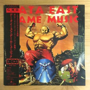 【帯付 サントラ盤 見本盤プロモ】 データイースト・ゲーム・ミュージック / DATA EAST GAME MUSIC (ALR-22925) レコード OST LP PROMO OBI