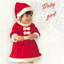 サンタ コスプレ ベビー 100 女の子 クリスマス 衣装 ベビー服 イベント_画像3