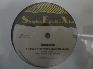 Gonzalez - Haven't Stopped Dancing Yet シュリンク未開封 名曲DISCO CLASSIC 12 Linda Clifford - Don't Come Crying To Me 収録　視聴