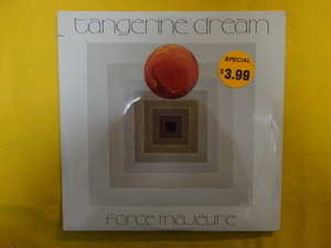 Tangerine Dream - Force Majeure シュリンク未開封 オリジナル原盤 US LP Virgin VI 2111 Abstract シンセ 視聴