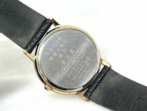 SEIKO 7N01-OBHO セイコー クォーツ メンズ アナログ3針 レザーベルト 牛革ベルト 電池交換済み 稼働品 腕時計 fah 11J004K_画像6