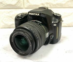 PENTAX ペンタックス K100D SR デジタル一眼レフカメラ レンズキット smc DA 1:3.5-5.6 18-55mm AL 不動品 fah 11A426