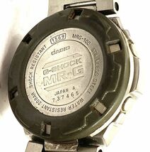 G-SHOCK ジーショック CASIO カシオ 腕時計 MRG-100 MR-G デジタル クォーツ ラウンドフェイス 電池交換済 fah 9YSA445_画像9