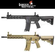 最後の1個 ★ LANCER TACTICAL M-LOK 10inch Airsoft M4 AEG TAN 電動ガン本体 正規品 実物 M16 SCAR XM ランサータクティカル_画像2