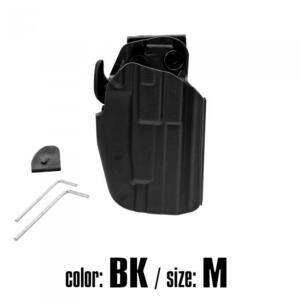 LAYLAX マルチフィットコンパクトホルスター MULTI FIT COMPACT HOLSTER BK 右用 Mサイズ タクティカル