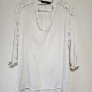 ZARA BASIC(ザラベーシック)コットンブラウス