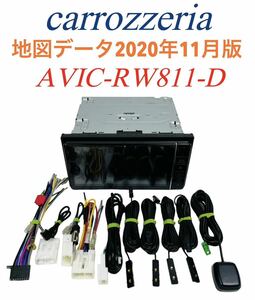 carrozzeria カロッツェリア 7V型HD/TV/DVD/CD/Bluetooth/SD/チューナー AV一体型メモリーナビ AVIC-RW811-D (地図データ2020年版)