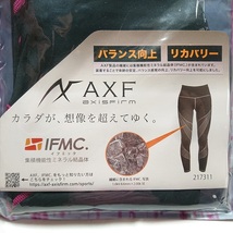 S AXF アクセフ レディース ジュニア バランスフィット レギンス タイツ ロング丈 スポーツ リカバリーウエア テニス ヨガ フィットネス_画像6