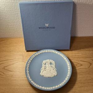 11-239 WEDGWOOD ウェッジウッド ジャスパー マザーズデイ プレート 2000 イングランド製 食器 キッチン用品 箱付き