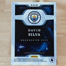 299枚限定 ダビド・シルバ 2022-23 Panini Chronicles Origins Autographs David Silva 155/299 Manchester City 直筆サインカード_画像2