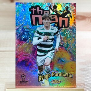 75枚限定 古橋亨梧 2022-23 Topps Finest UEFA The Man Kyogo Furuhashi SP セルティックFC Case Hit 17/75