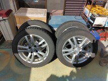 195/55R16 スタッドレス　ホイールセット　四本　ヨコハマ　アイスガードIG50+　冬タイヤ　プジョー　207 208　等 16インチ 6.5j PCD108_画像2