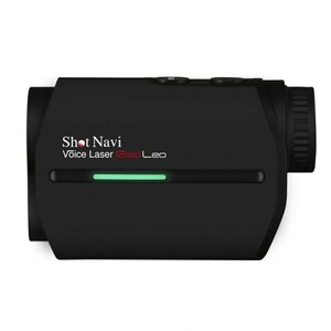 ◇新品未開封　ショットナビ Shot Navi ゴルフ 距離計測器 距離測定器 ボイスレーザー レッド レオ Voice Laser Red Leo　ブラック！