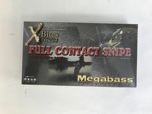 【完全未開封】MEGABASS メガバス ビデオ X-BITES STAGE4 FULL CONTACT SNIPE　伊東由樹 エックスバイツ ルアーフィッシングビデオ