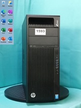 初期保証 オフィス付 ゲーミングPC GTX1070-8G Xeon E5-2697v3（i7-10700KF相当）16GB NVMe M.2 SSD1TB DVD WiFi Win11 HP Z440 A-1593_画像1