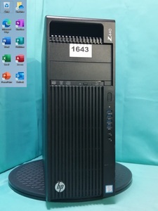 初期保証 オフィス付 ゲーミングPC GTX1070-8G Xeon E5-2697v3（i7-10700KF相当）16GB NVMe M.2 SSD1TB DVD WiFi Win11 HP Z440 A-1643