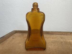 珍品 古い薬瓶『SANKYO』レトロ瓶 気泡 ガラス瓶 戦前 大正 昭和 レトロ アンティーク