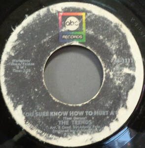 【SOUL 45】TRENDS - YOU SURE KNOW HOW TO HURT A GUY / NOT ANOTHER DAY (s231120033) 