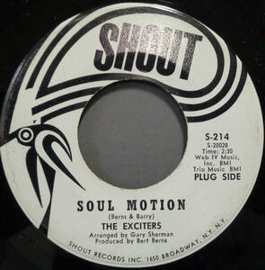 【SOUL 45】EXCITERS - SOUL MOTION / YOU KNOW IT AIN'T RIGHT (s231111035) 