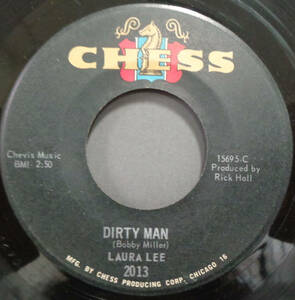【SOUL 45】LAURA LEE - DIRTY MAN / IT'S MIGHTY HARD (s231121035) 
