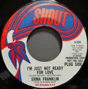 【SOUL 45】ERMA FRANKLIN - I'M JUST NOT READY FOR LOVE / THE RIGHT TO CRY (s231110029)