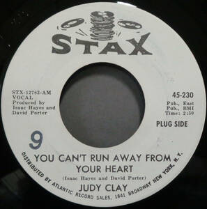 【SOUL 45】JUDY CLAY - YOU CAN'T RUN AWAY FROM YOUR HEART / IT TAKES A LOTTA GOOD LOVE (s231116003) 