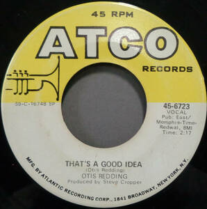 【SOUL 45】OTIS REDDING - THAT'S A GOOD IDEA / LOOK AT THE GIRL (s231119004) 