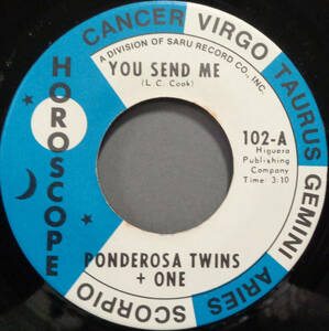 【SOUL 45】PONDEROSA TWINS + ONE - HEY GIEL / YOU SEND ME (s1126025) 