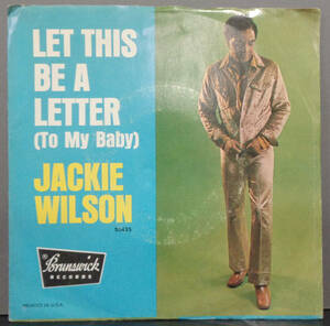 【SOUL 45】JACKIE WILSON - LET THIS BE A LETTER / DIDN'T I (s231121042) 