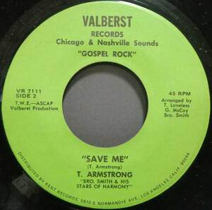 【SOUL 45】BRO. SMITH & HIS STARS OF HARMONY - SAVE ME / GOD DON'T TAKE NO VACATION (s231106012)