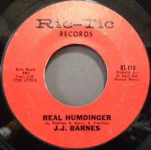 【SOUL 45】J.J. BARNES - REAL HUMDINGER / I AIN'T GONNA DO IT (s231124032) 