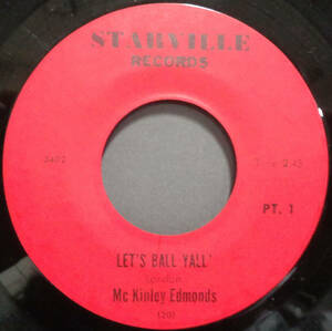 【SOUL 45】McKINLEY EDMONDS - LET'S BALL YALL / PT.2 (s231112019)