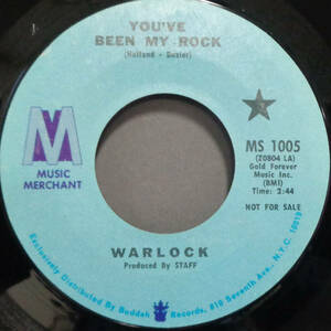 【SOUL 45】WARLOCK - YOU'VE BEEN MY ROCK / THE JUDGEMENT DAY (s231117035) 