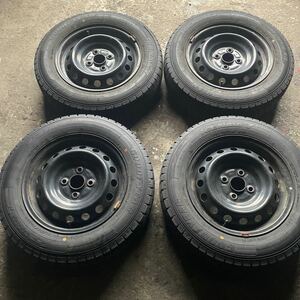 グッドイヤー　165/70R14 4本セット　18年式 ホイール付き