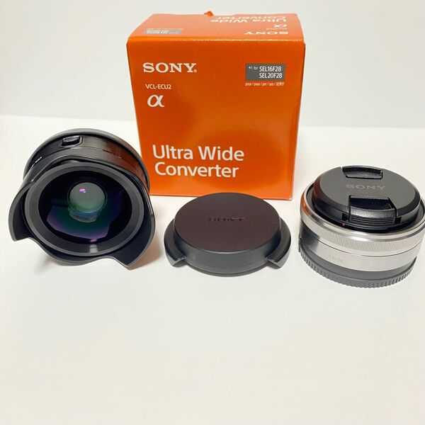 SONY Ultra Wide Converter ＋ SEL16F28 レンズセット　Eマウント フィッシュアイ 