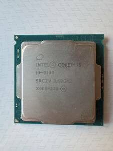 【動作確認済・送料無料】インテル Core i3-9100 プロセッサー CPU