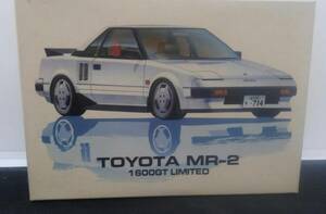 AW11 1/48 フジミ MR-2 1600G LIMITED 白 インチアップミニ シリーズ2 IM2-300 MR2 走行⇔ディスプレイ