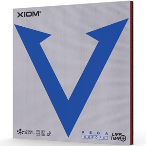 [卓球]VEGA EUROPE(ヴェガ　ヨーロッパ) 赤・max　XIOM(エクシオン)