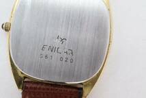【W96-11】動作品 電池交換済 ENICAR JP Philippe エニカ フィリップ 腕時計 メンズ【送料全国一律185円】_画像10