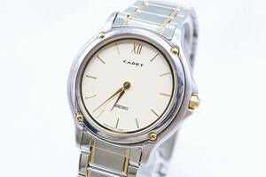 【W102-15】動作品 電池交換済 SEIKO CADET セイコー カデット 腕時計 7A00-6A20 メンズ【送料全国一律380円】