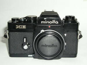 5278●● MINOLTA XE ブラック ボディ ●69