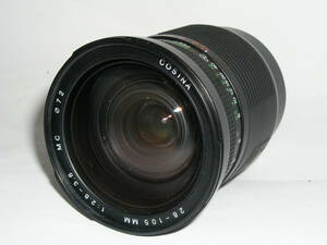 4862●● コシナ製αマウントの明るいズーム、COSINA AF 28-105mm/2.8-3.8、 for ソニーA/ミノルタα ●57