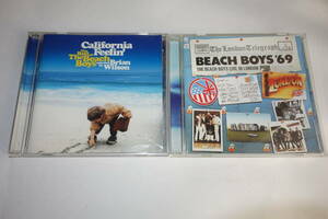 送料無料★THE BEACH BOYS(ビーチ・ボーイズ) CD2枚セット/LIVE IN LONDON ライヴ イン ロンドン/カリフォルニア フィーリン・ベスト・オブ