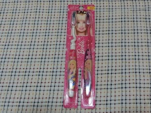 レア品●　新品　Barbie バービー　歯ブラシ　2本　セット　