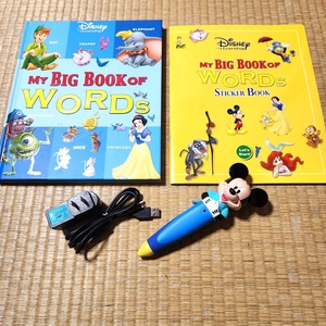 DWE マジックペン MY BIG BOOK OF WORDS ディズニーワールドイングリッシュ 80s23-3976