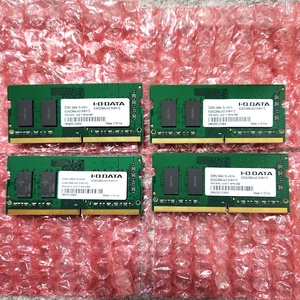メモリ 4GB×4点 DDR4-2666 ノート アイ・オー・データ 60s23-4220-1