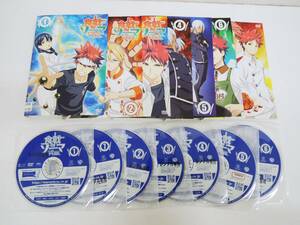 K-2808 食戟のソーマ 弐ノ皿 全7巻（ケースなし) DVD レンタル版