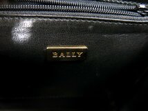 ●超美品●BALLY バリー●フラップ●カーフ レザー 本革●チェーン ショルダー バッグ●黒●ゴールド金具●斜め掛け●かばん●Js41588_画像9