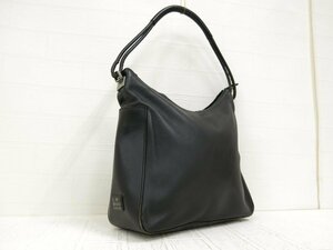 ◆GUCCI グッチ◆カーフ レザー 本革◆ワン ショルダー バッグ◆ブラック シルバー金具◆イタリア製◆肩掛け◆A3029